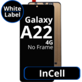 LCD InCell For Galaxy A22 4G No Frame Not Original White Box