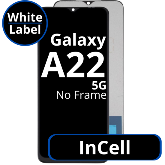 LCD InCell For Galaxy A22 5G No Frame Not Original White Box