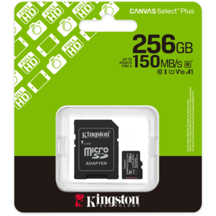 Canvas Select Plus Gen. 3 microSDXC 256GB, met SD-adapter