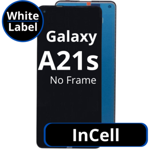 LCD InCell For Galaxy A21s No Frame Not Original White Box