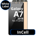 LCD InCell For Galaxy A7 2018 No Frame Not Original White Box