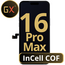 LCD GX InCell COF For IPhone 16 Pro Max 120 HZ (Replaceable IC)