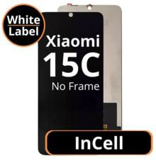 LCD InCell No Frame For Redmi 15C White Box