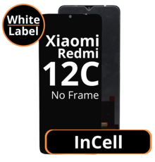 LCD InCell No Frame For Redmi 12C White Box