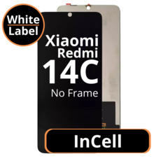 LCD InCell No Frame For Redmi 14C White Box
