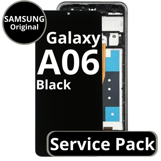 LCD Samsung Galaxy A06 A065F GH81-26440A Black Service Pack