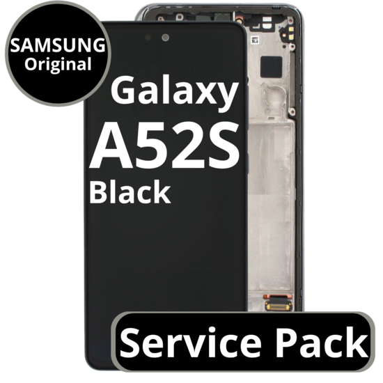 LCD Samsung Galaxy A52S A528 GH82-26863A Black Service Pack Box