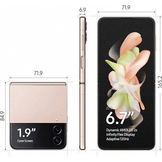 Used Samsung Galaxy Flip 4 128GB Pink