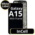 LCD InCell For Galaxy A15 4G / 5G With Frame Not Original White Box