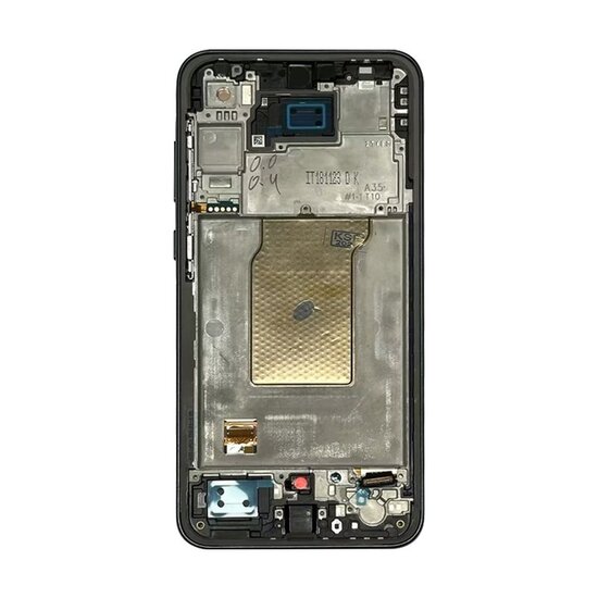 LCD InCell For Galaxy A35 Black With Frame Not Original White Box