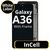 LCD InCell For Galaxy A36 Black With Frame Not Original White Box
