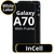 LCD InCell For Galaxy A70 Black With Frame Not Original White Box