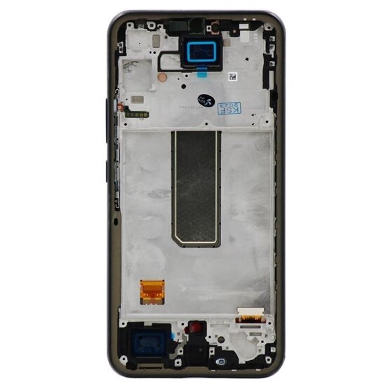 LCD InCell For Galaxy A34 Black With Frame Not Original White Box