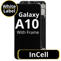 LCD InCell For Galaxy A10 Black With Frame Not Original White Box