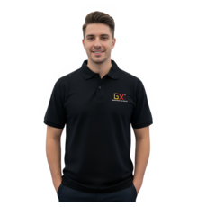GX Shop Poloshirt Black