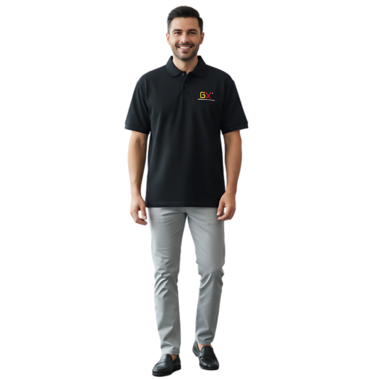 GX Shop Poloshirt Black