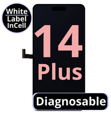 LCD Diagnosable Excellent InCell For IPhone 14 Plus White Box