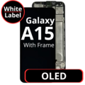 LCD OLED For Galaxy A15 4G / 5G Black With Frame Not Original White Box