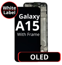 LCD OLED For Galaxy A15 4G / 5G Black With Frame Not Original White Box