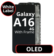 LCD OLED For Galaxy A16 4G Black With Frame Not Original White Box