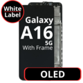 LCD OLED For Galaxy A16 5G Black With Frame Not Original White Box