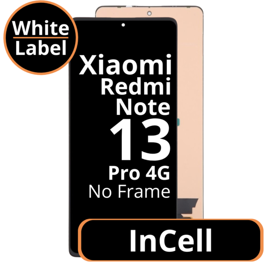 LCD InCell No Frame For Xiaomi Redmi Note 13 Pro 4G / Poco M6 Pro 4G White Box