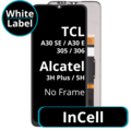 LCD InCell No Frame For TCL 30 SE / 30 E / 305 / 306 / Alcatel 3H Plus / 5H White Box