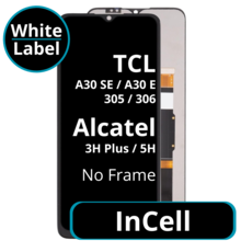 LCD InCell No Frame For TCL 30 SE / 30 E / 305 / 306 / Alcatel 3H Plus / 5H White Box