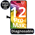 LCD Diagnosable Soft Oled Excellent For IPhone 12 Pro Max White Box