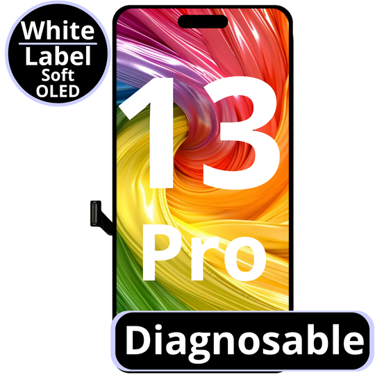 LCD Diagnosable Soft Oled Excellent For IPhone 13 Pro 120Hz White Box
