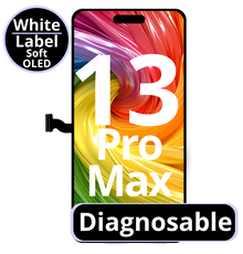 LCD Diagnosable Soft Oled Excellent For IPhone 13 Pro Max 120Hz White Box