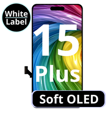LCD Soft Oled For IPhone 15 Plus White Box