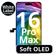 LCD Soft Oled For IPhone 16 Pro Max  120Hz White Box
