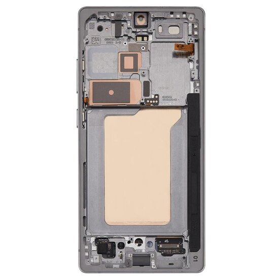 LCD OLED For Galaxy S25 Ultra Pink Gold With Frame Not Original White Box