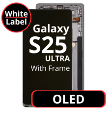 LCD OLED For Galaxy S25 Ultra Pink Gold With Frame Not Original White Box