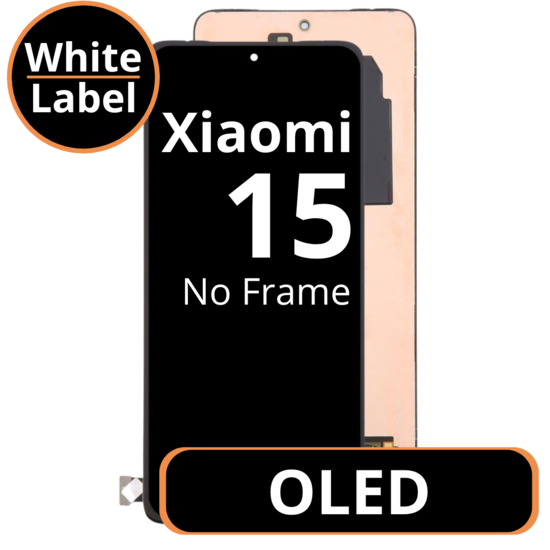 LCD OLED No Frame For Xiaomi15 White Box