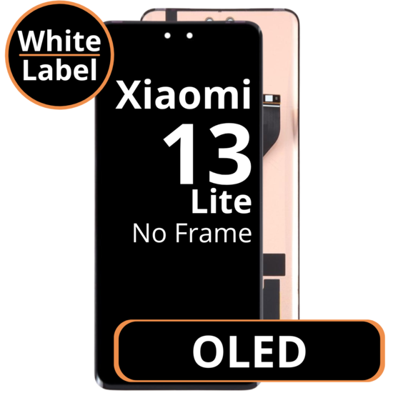 LCD OLED No Frame For Xiaomi 13 Lite White Box