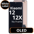 LCD OLED No Frame For Xiaomi 12 / 12X White Box