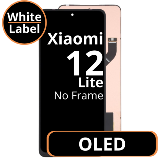 LCD OLED No Frame For Xiaomi 12 Lite White Box