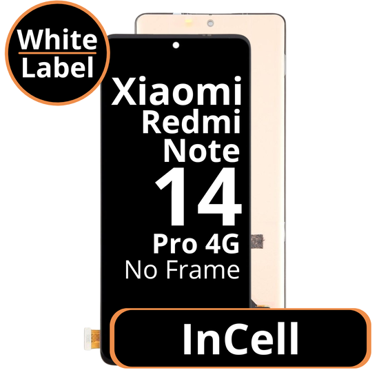 LCD InCell No Frame For Xiaomi Note 14 Pro 4G White Box