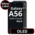 LCD OLED For Galaxy A56 Black With Frame Not Original White Box