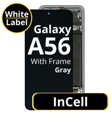 LCD InCell For Galaxy A56 Gray With Frame Not Original White Box