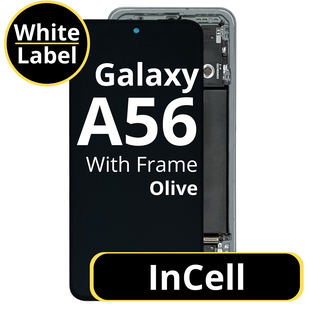 LCD InCell For Galaxy A56 Olive With Frame Not Original White Box