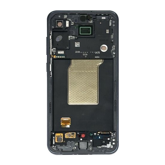 LCD InCell For Galaxy A55 Black With Frame Not Original White Box