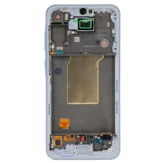 LCD OLED For Galaxy A55 Ice Blue With Frame Not Original White Box