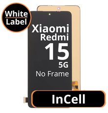 LCD InCell No Frame For Xiaomi Redmi 15 5G White Box