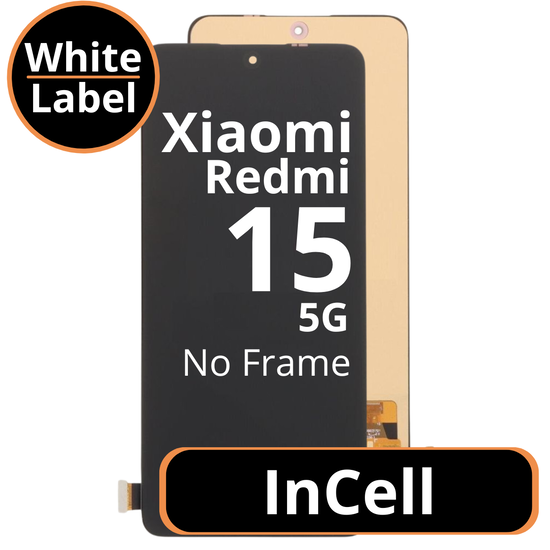 LCD InCell No Frame For Xiaomi Redmi 15 5G White Box