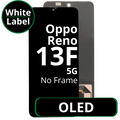 LCD OLED No Frame For Oppo Reno 13 F 5G White Box