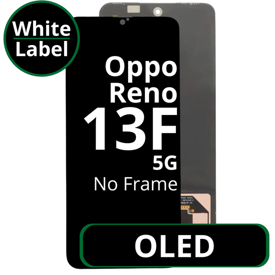 LCD OLED No Frame For Oppo Reno 13 F 5G White Box