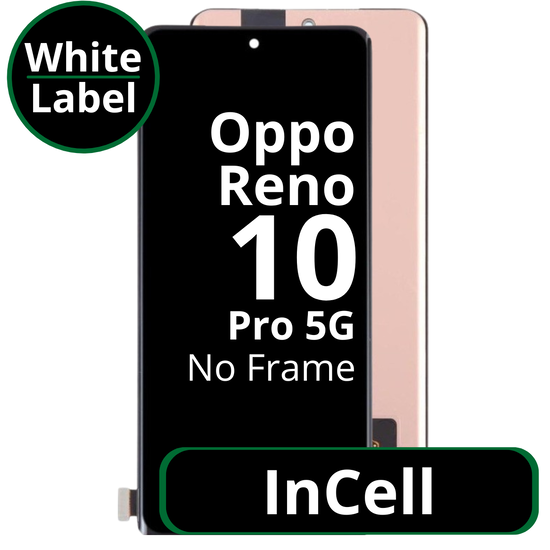 LCD InCell No Frame For Oppo Reno 10 Pro 5G White Box